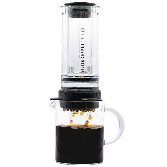 The Delter Coffee Press (Clear) Coffee Maker